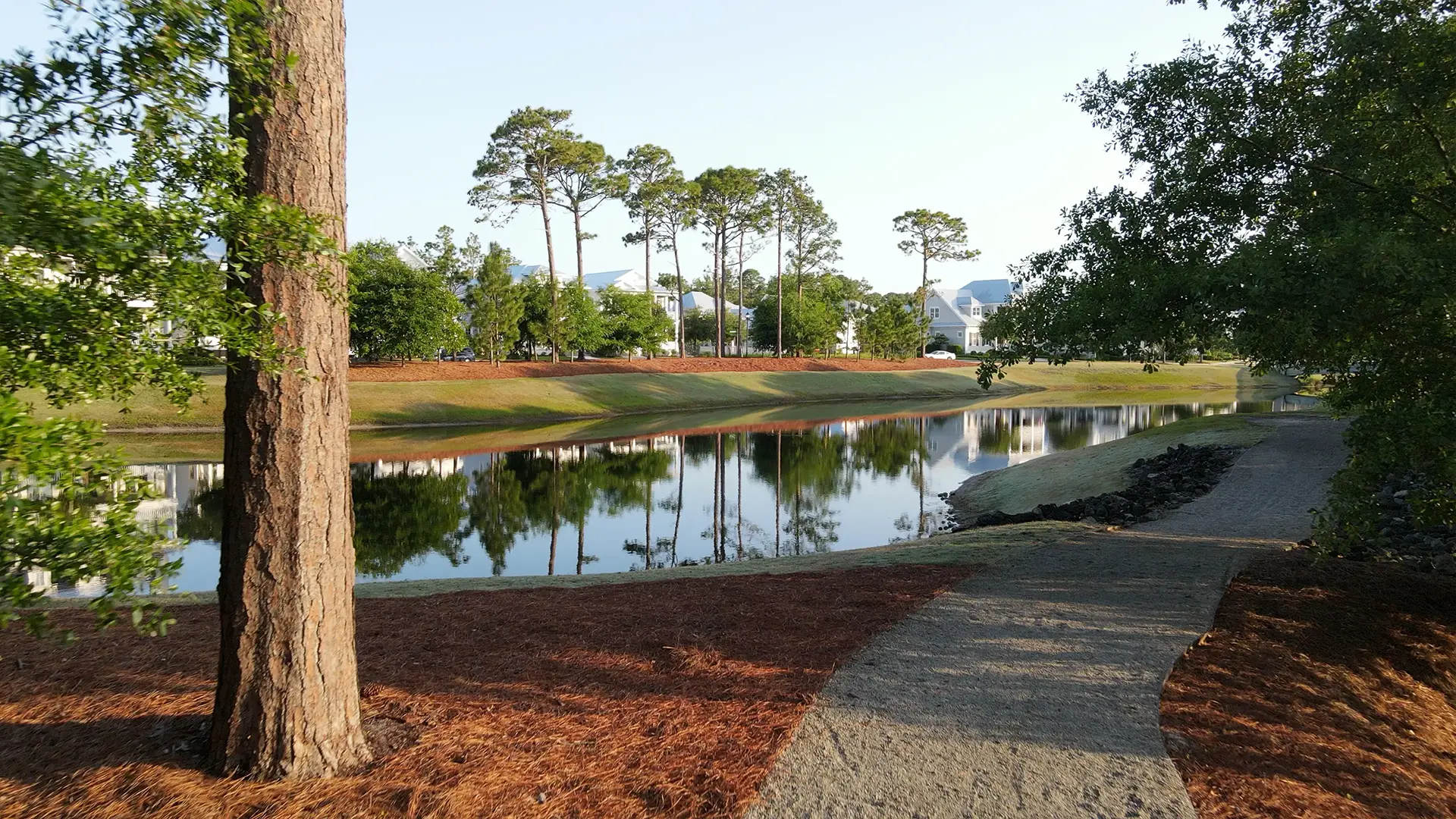 Autumn Hall - walking path