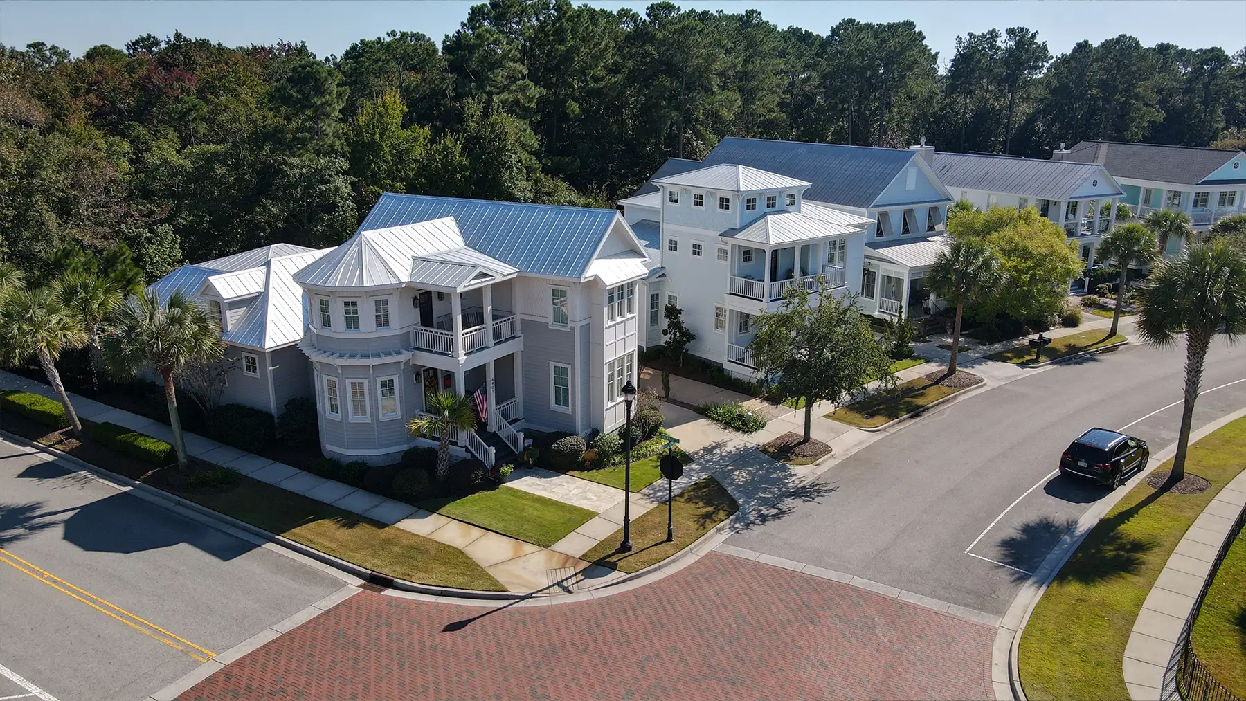 Parkside - aerial view